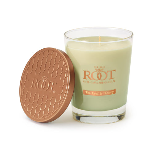 Root Tea Leaf & Honey Scented Large Candle