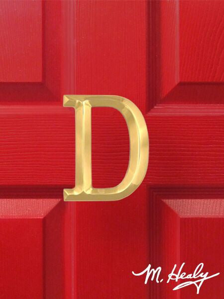 Michael Healy Door Knockers: Monogram Capital Letter Door Knockers –  Objects of Desire Artful Living