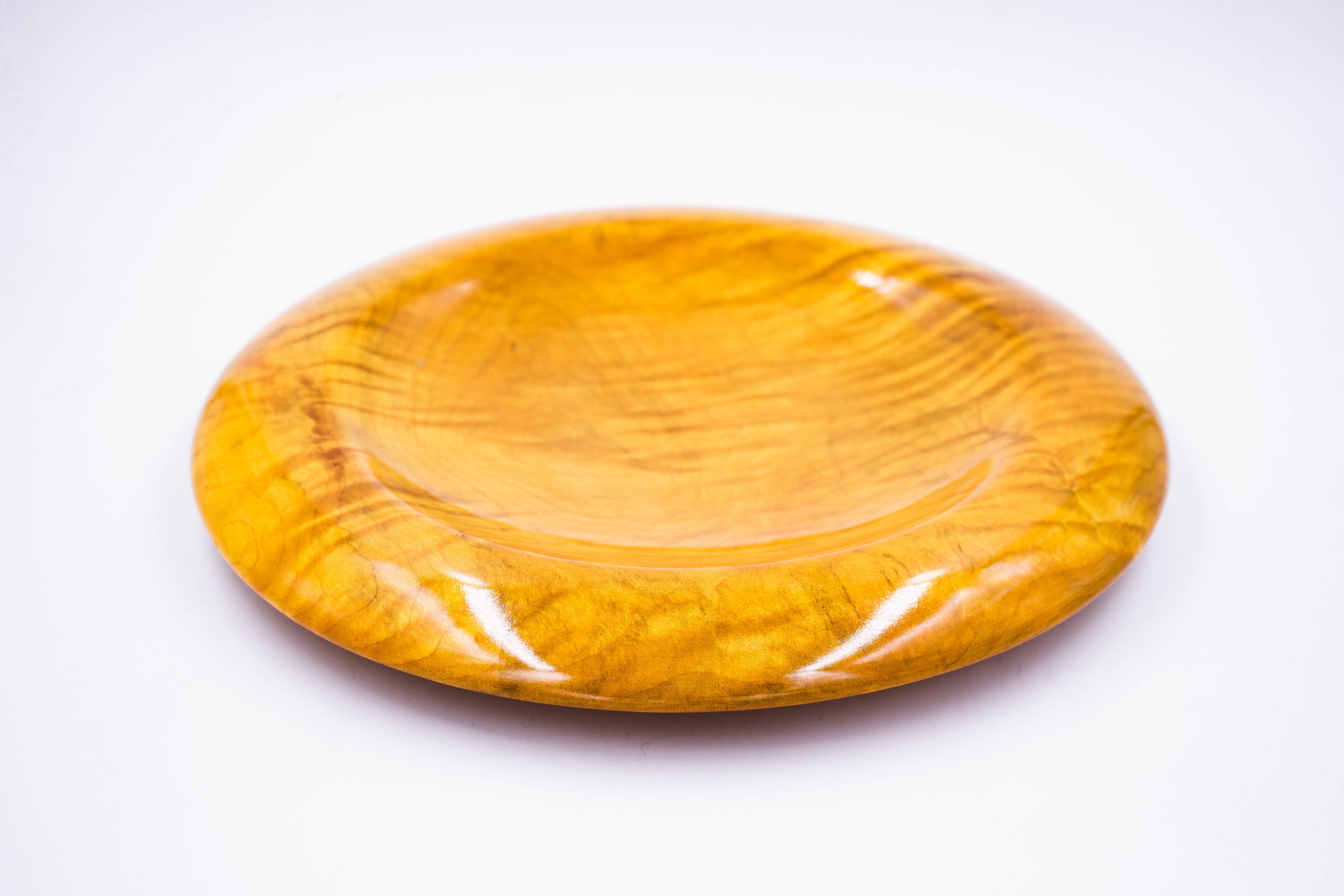 Local Artist of the Week: Richard Ruehle-Curly Maple Bowl/Platter