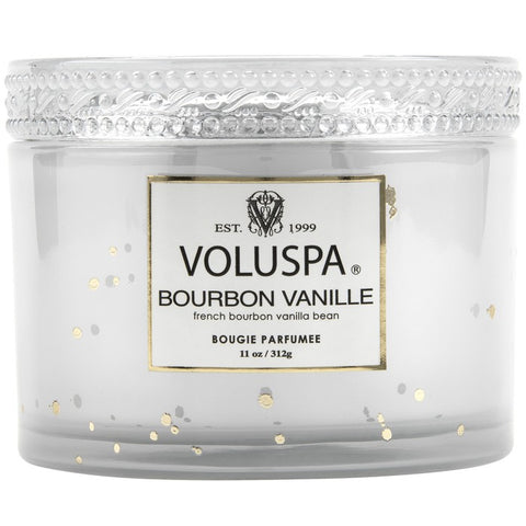 Voluspa Boxed Bourbon Vanille Scented Candle w/Lid