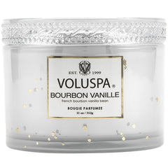 Voluspa Boxed Bourbon Vanille Scented Candle w/Lid